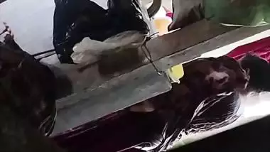 Son captures mom bathing in open backyard viral MMS