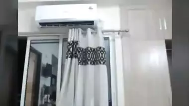 Hot milf shows her nude body in shower