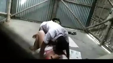 MMS scandal of hardcore sex in garage