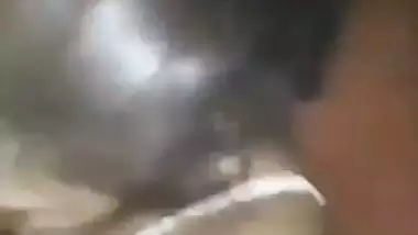 Stepsister sucking big dick of brother in incest sex clip